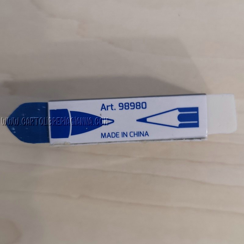 Gomma A Matita Punta Tonda 7mm - Confezione 10 Pezzi Per Cancellature Di Precisione
