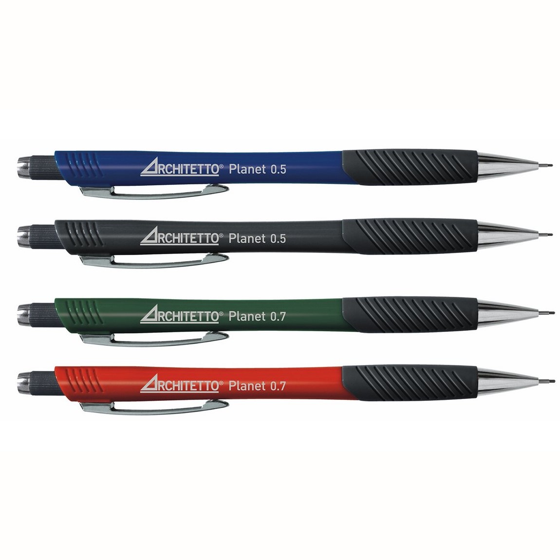 Pentel Lotto Di 2 Ricariche Per Portamine 0,3 Mm - Mine 2H Con Astuccio, Colore Grigio